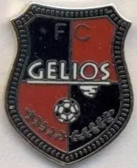 футбол.клуб Геліос Харків (Україна) ЕМАЛЬ / FC Gelios,Ukraine football pin badge