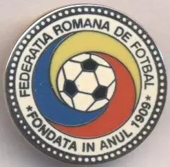 Румунія, федерація футболу, №9, ЕМАЛЬ / Romania football federation enamel badge