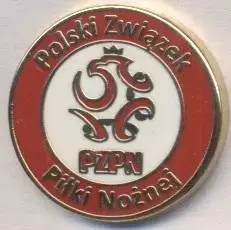 Польща, федерація футболу,№6 ЕМАЛЬ /Poland football federation enamel pin badge