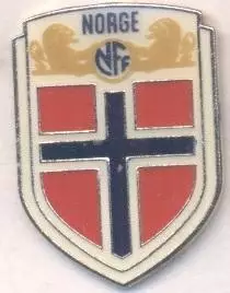 Норвегія, федерація футболу, офіц.? важмет /Norway football federation pin badge