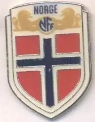 Норвегія, федерація футболу, офіц.? важмет /Norway football federation pin badge