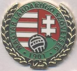 Угорщина, федерація футболу, ювілей 125, ЕМАЛЬ / Hungary football federation pin