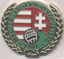 Угорщина, федерація футболу, ювілей 125, ЕМАЛЬ / Hungary football federation pin