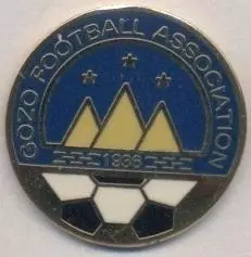 О-в Гоцо, федерація футболу (не-ФІФА)1 ЕМАЛЬ /Gozo football federation pin badge