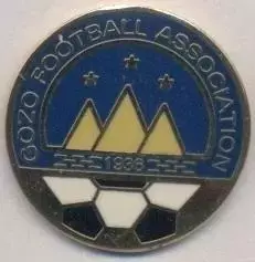 О-в Гоцо, федерація футболу (не-ФІФА)1 ЕМАЛЬ /Gozo football federation pin badge