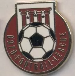 Гоцо,футбол федерац.(не-ФІФА Прем'єр-ліга ЕМАЛЬ/Gozo football Premier league pin