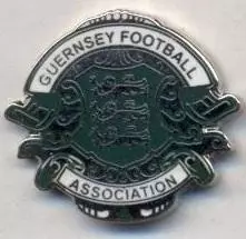 Гернсі, федерація футболу (не-ФІФА) ЕМАЛЬ/Guernsey football federation pin badge