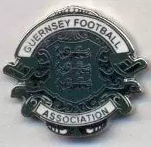 Гернсі, федерація футболу (не-ФІФА) ЕМАЛЬ/Guernsey football federation pin badge
