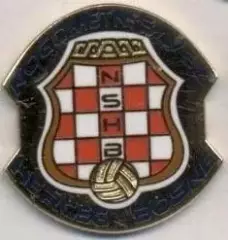 Герцег-Босна федер.футболу (не-ФІФА) ЕМАЛЬ/Herzeg-Bosnia football federation pin