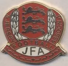 Джерсі, федерація футболу (не-ФІФА)2 ЕМАЛЬ /Jersey football federation pin badge