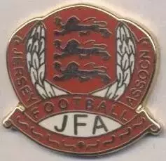 Джерсі, федерація футболу (не-ФІФА)2 ЕМАЛЬ /Jersey football federation pin badge