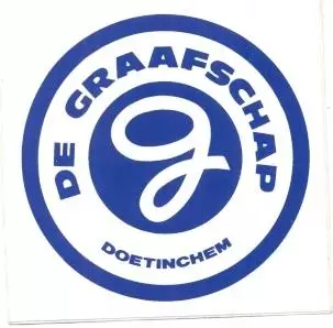 наклейка футбол Де Графсхап (Нідерланди) / De Graafshap,Netherlands logo sticker