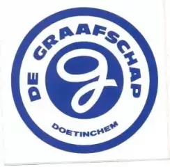 наклейка футбол Де Графсхап (Нідерланди) / De Graafshap,Netherlands logo sticker