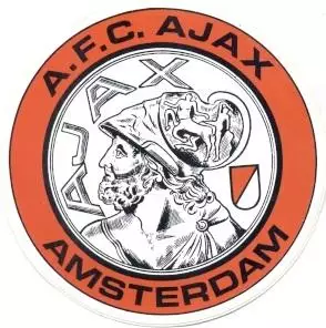 наклейка футбол Аякс Амстердам (Нідерланди) / AFC Ajax, Netherlands logo sticker