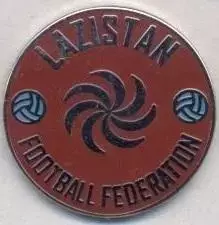Лазістан,федерація футболу (не-ФІФА ЕМАЛЬ/Lazistan football federation pin badge
