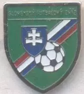 Словаччина, федерація футболу №4 важмет /Slovakia football assn.federation badge