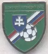 Словаччина, федерація футболу №4 важмет /Slovakia football assn.federation badge