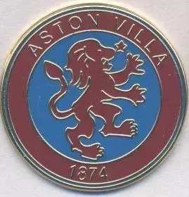 футбол.клуб Астон Вілла (Англія2 ЕМАЛЬ/Aston Villa FC,England football pin badge