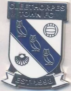 футбол.клуб Кліторпс Англія ЕМАЛЬ/Cleethorpes Town FC,England football pin badge