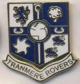футбол.клуб Транмір (Англія) ЕМАЛЬ/Tranmere Rovers FC,England football pin badge