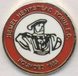 футбол.клуб Хемел Х.(Англія ЕМАЛЬ/Hemel Hempstead TFC,England football pin badge