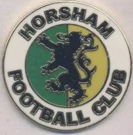 футбол.клуб Хоршем (Англія) ЕМАЛЬ / Horsham FC,England football enamel pin badge