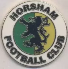 футбол.клуб Хоршем (Англія) ЕМАЛЬ / Horsham FC,England football enamel pin badge