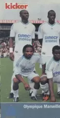 постер А4 футбол Олімпік Марсель(Франція 2009/O.Marseille,France football poster