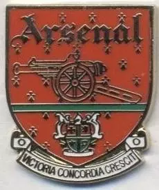 футбол.клуб Арсенал Лондон (Англія)1 ЕМАЛЬ/Arsenal FC,England football pin badge