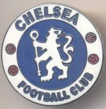 футбол.клуб Челсі Лондон (Англія ЕМАЛЬ більший/Chelsea FC,England football badge