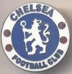 футбол.клуб Челсі Лондон (Англія ЕМАЛЬ більший/Chelsea FC,England football badge