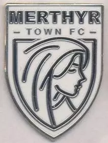 футбол.клуб Мертір Уельс>Англія ЕМАЛЬ/Merthyr Town FC,England football pin badge