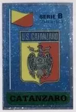 наклейка люмінесц.футбол Катандзаро (Італія /Catanzaro,Italy calcio logo sticker