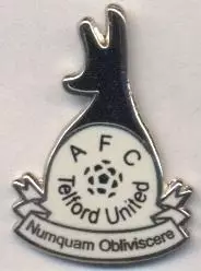 футбол.клуб Телфорд (Англія)2 ЕМАЛЬ/Telford United FC,England football pin badge
