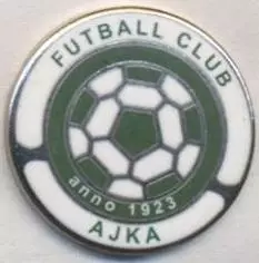 футбольний клуб Айка (Угорщина) ЕМАЛЬ /FC Ajka,Hungary football enamel pin badge