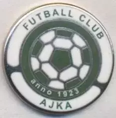 футбольний клуб Айка (Угорщина) ЕМАЛЬ /FC Ajka,Hungary football enamel pin badge