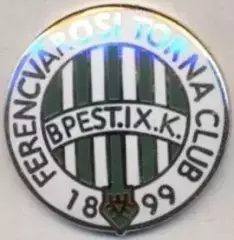 футбол.клуб Ференцварош Угорщина ЕМАЛЬ випуклий/Ferencvaros,Hungary football pin