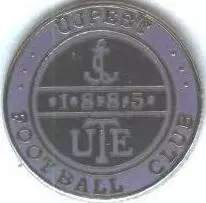 футбол.клуб Уйпешт (Угорщина1 ЕМАЛЬ/Ujpesti TE,Hungary football enamel pin badge