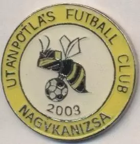 футбол.клуб У.Надьканіжа (Угорщина) важмет /UFC Nagykanizsa,Hungary football pin