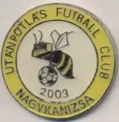 футбол.клуб У.Надьканіжа (Угорщина) важмет /UFC Nagykanizsa,Hungary football pin