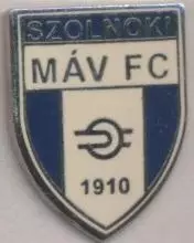 футбол.клуб Сольнок (Угорщина) ЕМАЛЬ /Szolnoki MAV FC,Hungary football pin badge