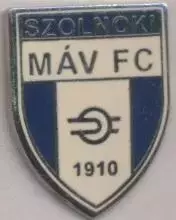 футбол.клуб Сольнок (Угорщина) ЕМАЛЬ /Szolnoki MAV FC,Hungary football pin badge
