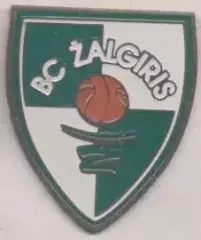 баскетбол.клуб Жальгіріс (Литва) важмет/Zalgiris Kaunas,Lithuania basketball pin