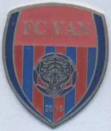 футбол.клуб Ван Чаренцаван (Вірменія) важмет / FC Van,Armenia football pin badge