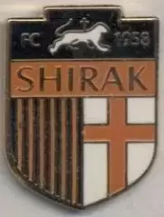 футбол.клуб Ширак Гюмрі (Вірменія)3 ЕМАЛЬ / FC Shirak,Armenia football pin badge