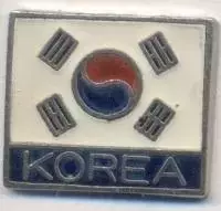 прапор=флаг держава Південна Корея ЕМАЛЬ/South Korea state flag emblem pin badge