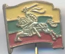 прапор=флаг герб держава Литва важмет /Lithuania state flag & coat-of-arms badge