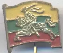 прапор=флаг герб держава Литва важмет /Lithuania state flag & coat-of-arms badge