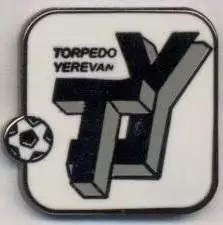 футбол.клуб Торпедо Єреван (Вірменія ЕМАЛЬ/FC Torpedo,Armenia football pin badge