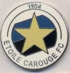 футбол.клуб Етуаль Каруж Швейцарія ЕМАЛЬ/Etoile Carouge,Switzerland football pin